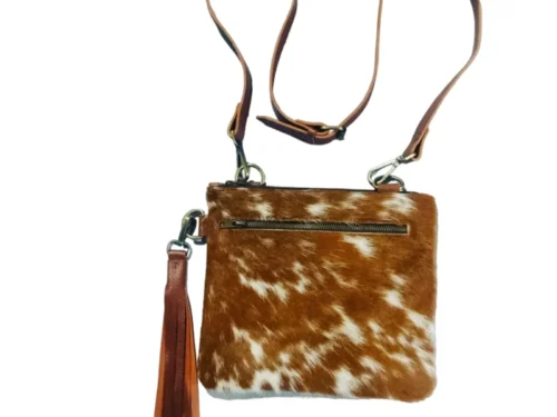 Real Cowhide Crossbody Bag