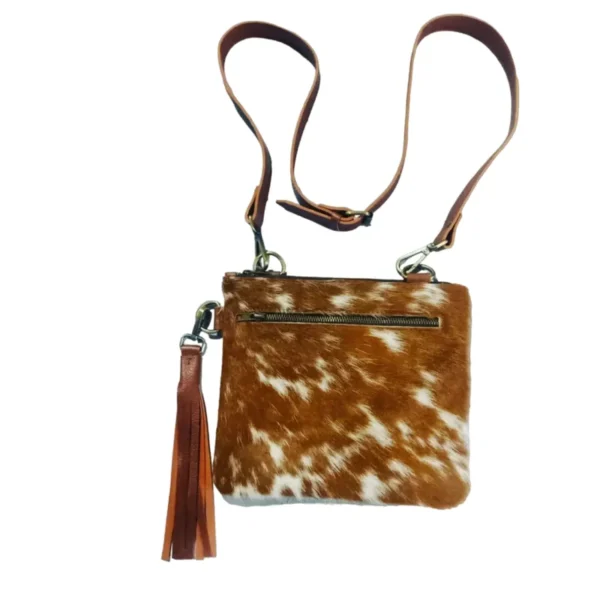 Real Cowhide Crossbody Bag